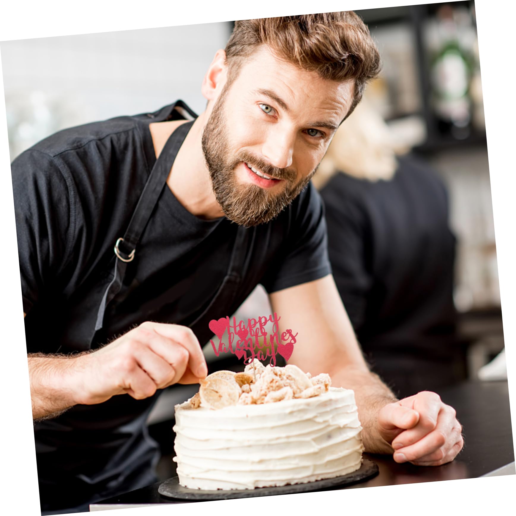 Amazon.co.jp: KOMBIUDA 4 個 ケーキインサート ケーキトッパー